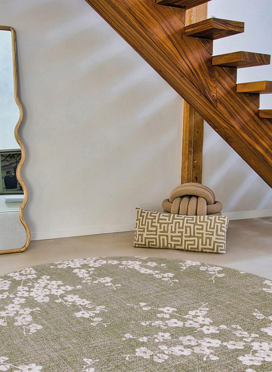 Copper Pink rond tapijt | Maat: Ø 140 cm