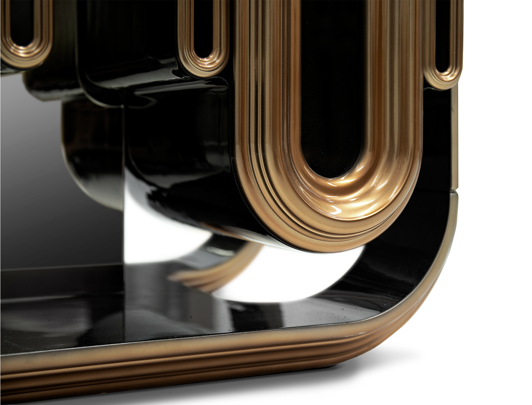 Ellipse goud dressoir