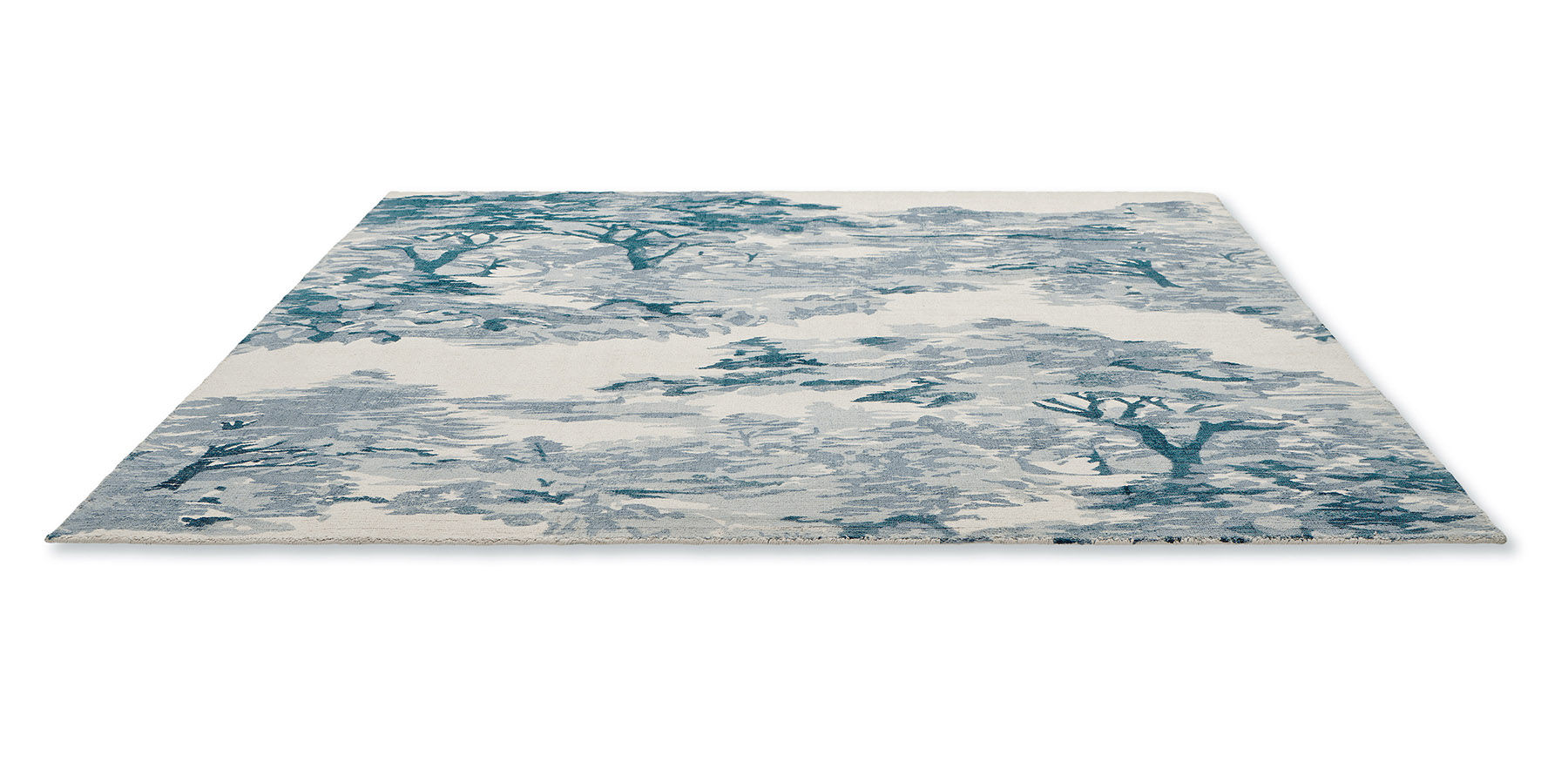 Landscape lichtblauw tapijt | Maat: 250 × 350 cm