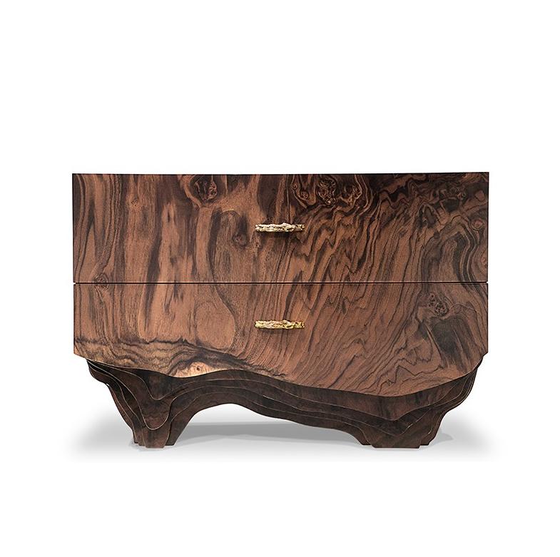 Houten bedtafeltje