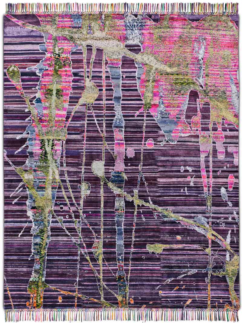 Eco handgemaakt luxe vloerkleed