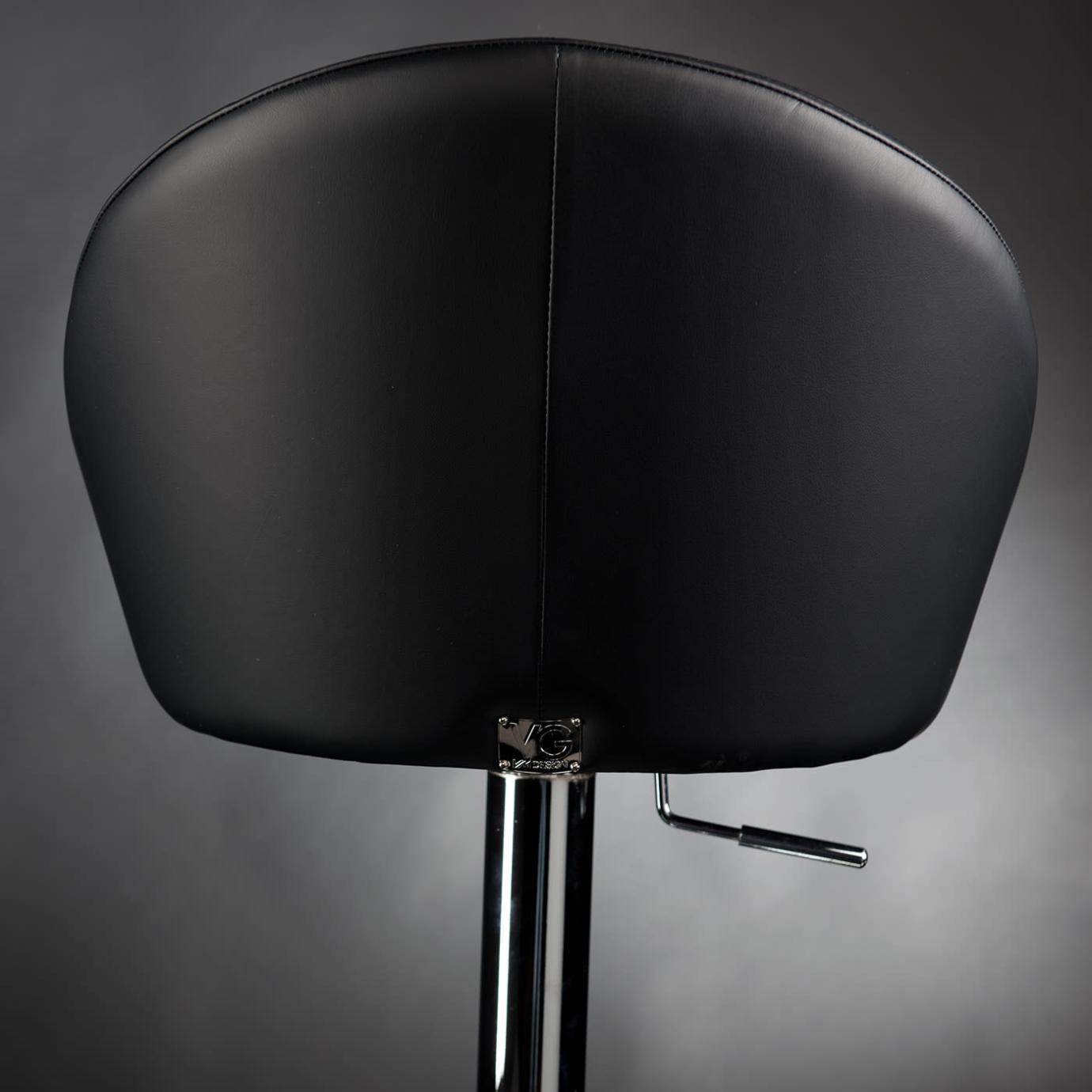 Tabouret de bar noir Rusty