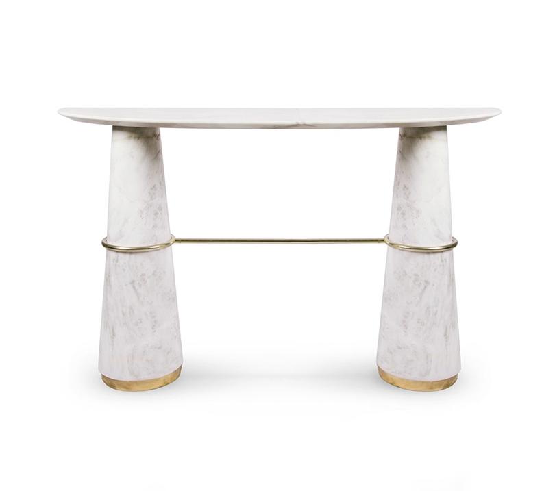 Marmeren console