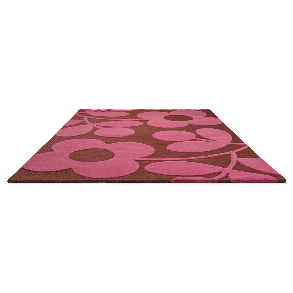 Tapis en laine designer Sprig Stem paprika