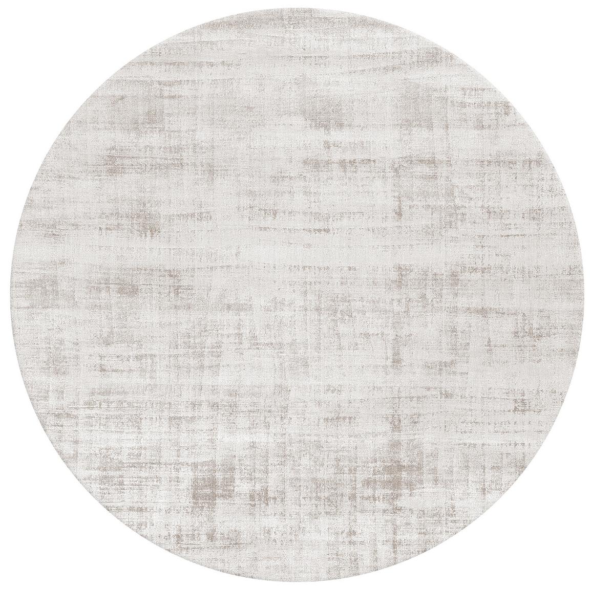Off-white rond bananenzijde tapijt | Maat: Ø 300 cm