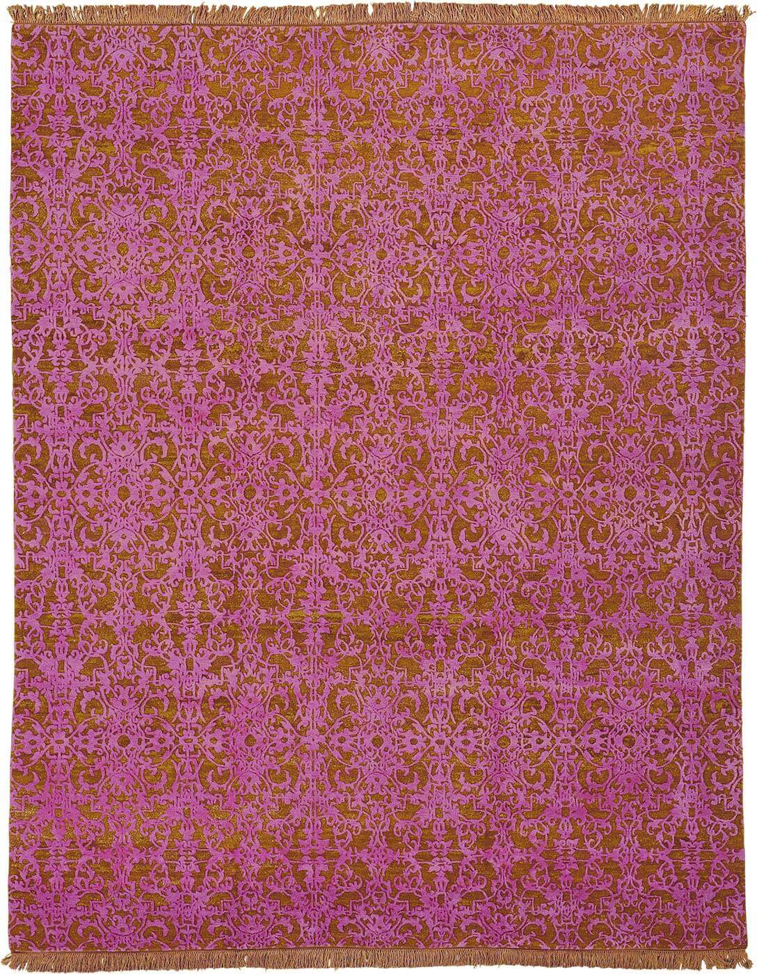 Milano Radi beige roze tapijt | Maat: 280 × 360 cm