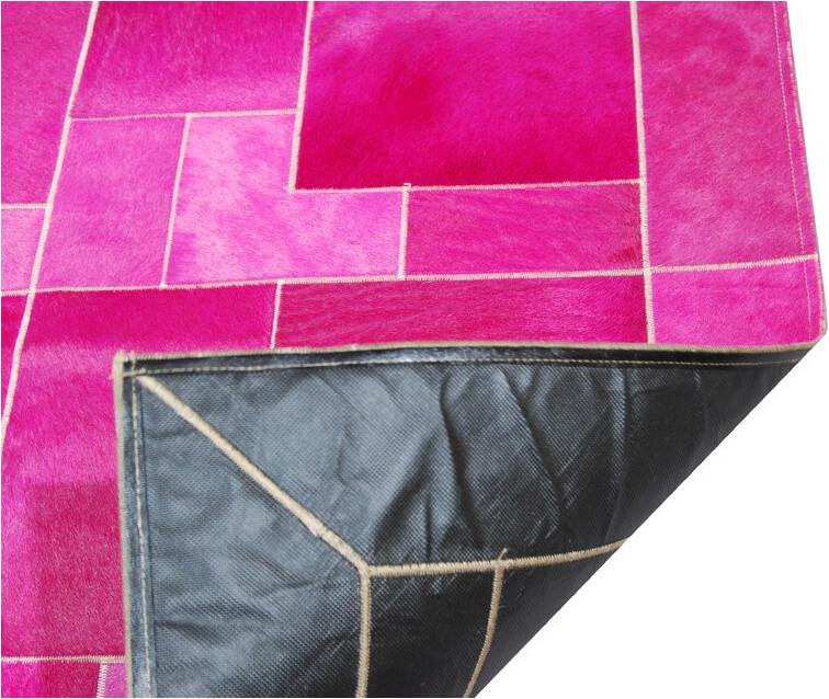 Tapis en peau de vache Puzzle | Taille: 140 × 180 cm