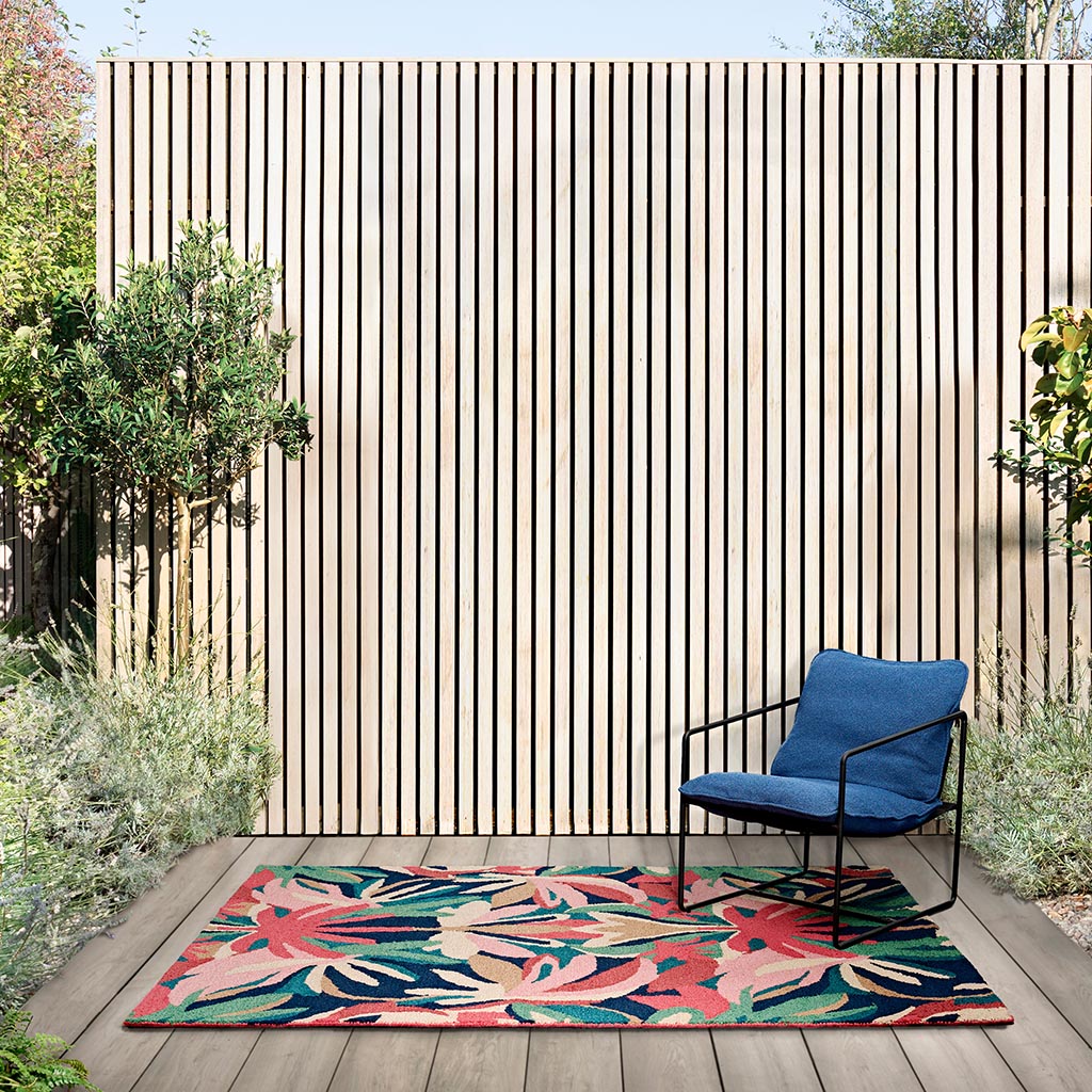 Tapis d’extérieur Melora rose | Taille: 140 × 200 cm