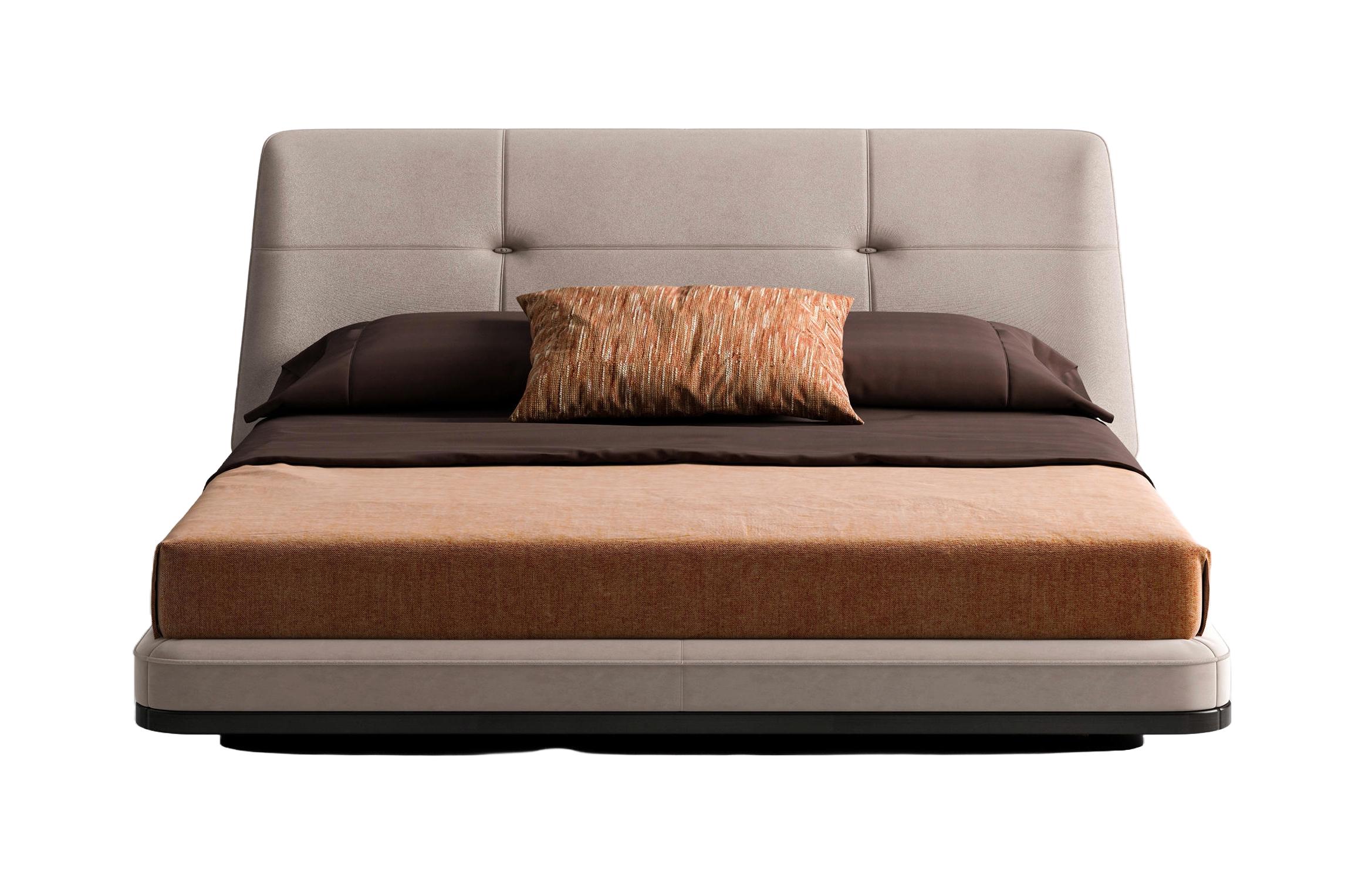 Jackie lederen bed | Matrasmaat: 160 × 200 cm