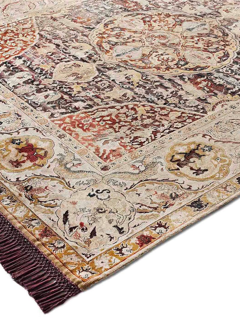 Tapis de luxe noué à la main Gold