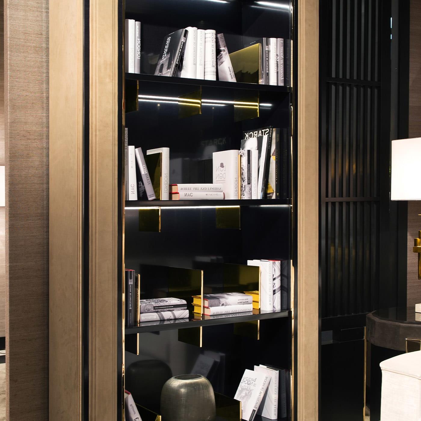 Feliz moderne Italiaanse boekenkast