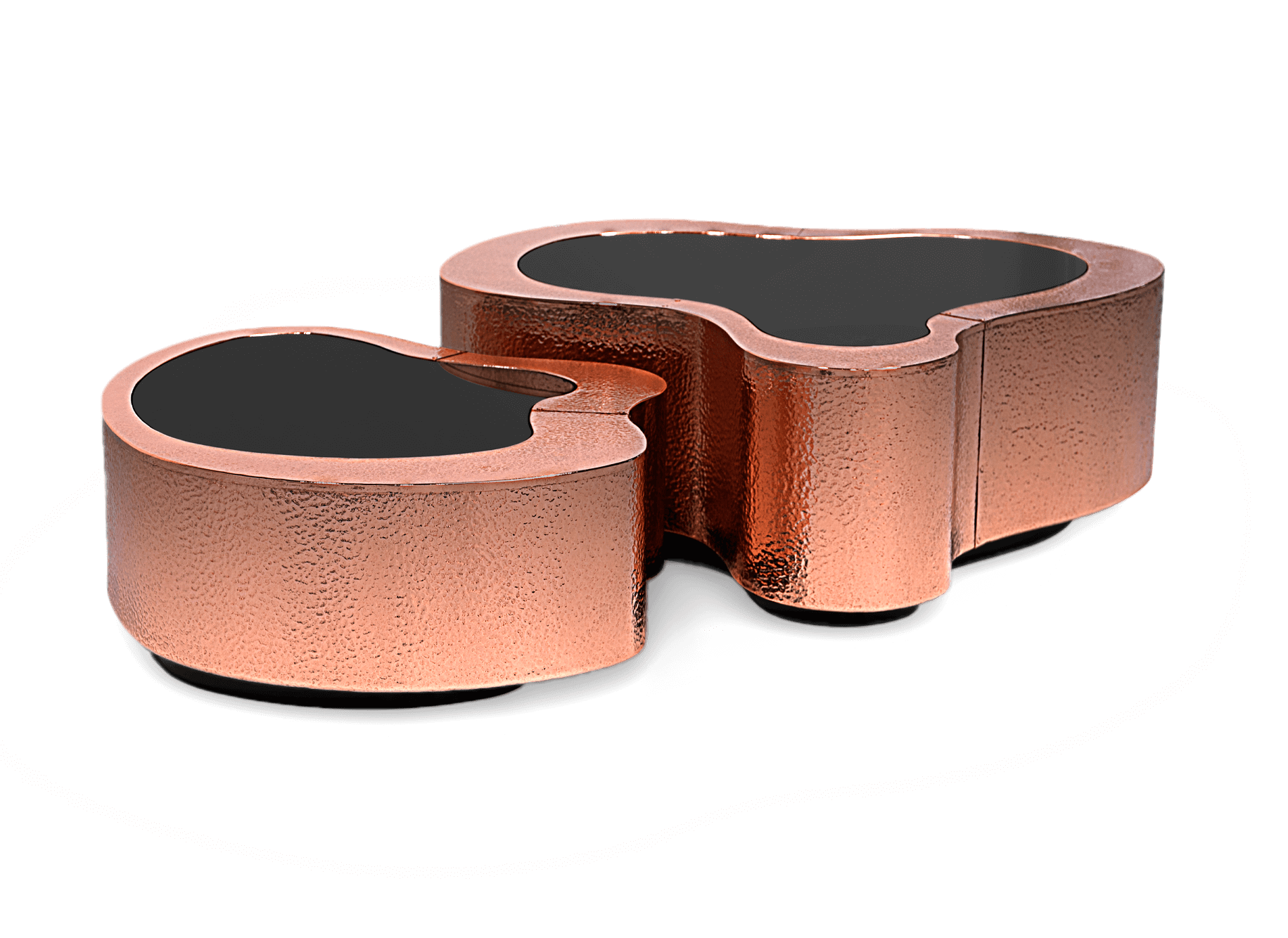Ensemble de tables basses Crest de luxe