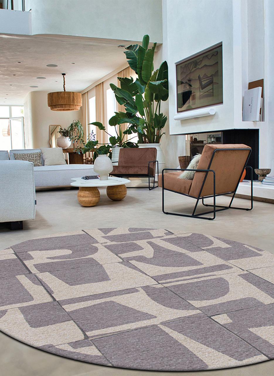 Rust rond vloerkleed