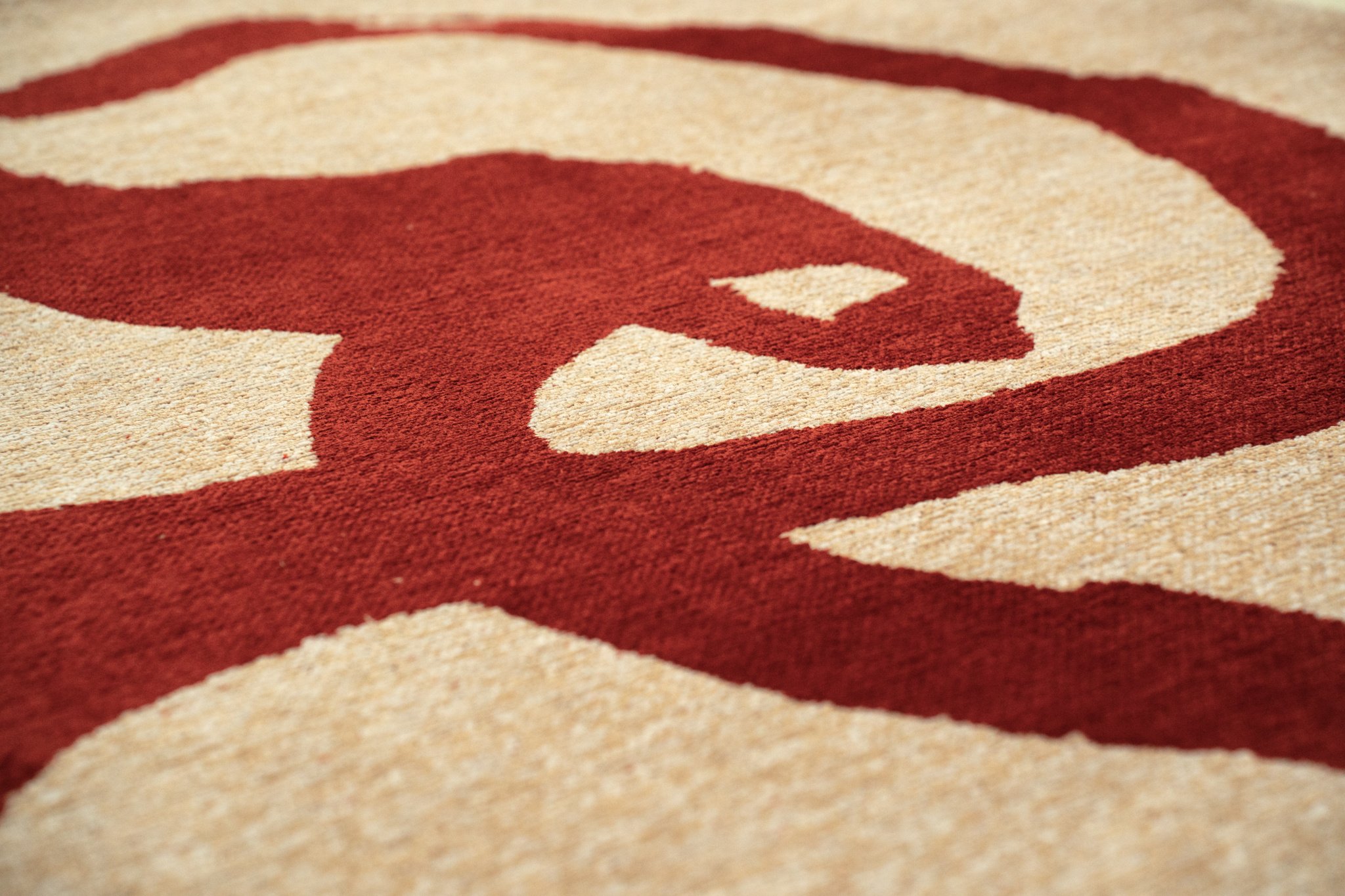 Tapis rond Sea Ink | Taille: 200 × 280 cm