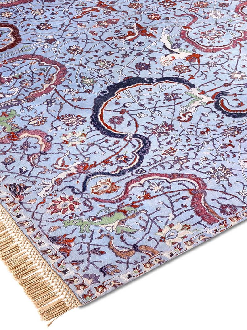 Tapis de luxe Tabriz Light Blue