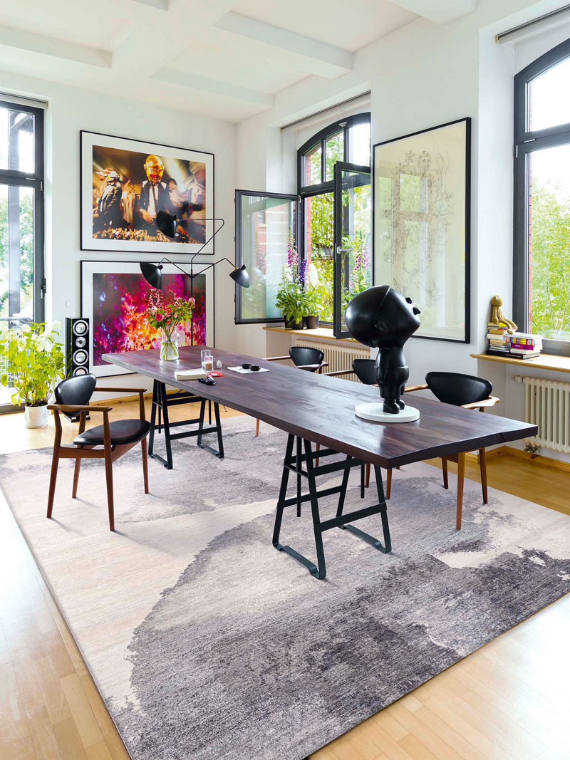 Galileo handgemaakt luxe vloerkleed | Maat: 183 × 274 cm