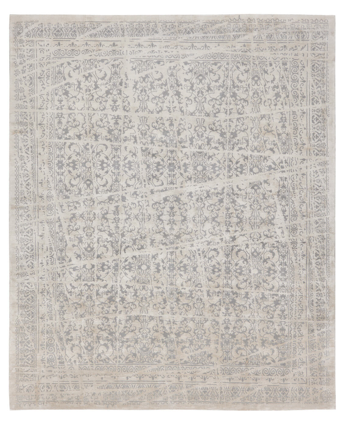 Ferrara Wrapped chroom tapijt | Maat: 350 × 450 cm
