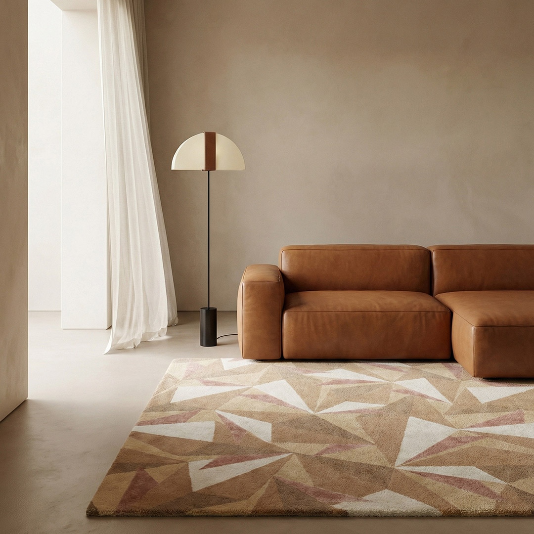 Diamond Camel vloerkleed