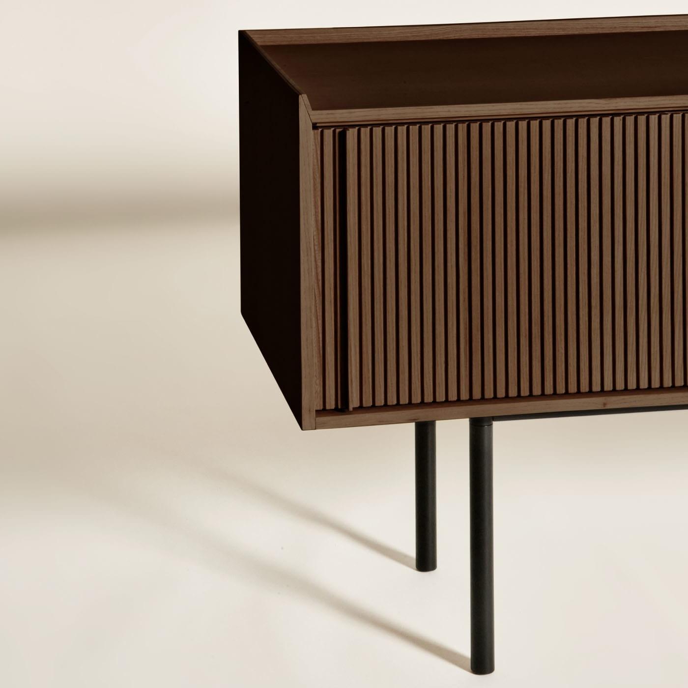 Buffet Sipario haut brun 2 portes