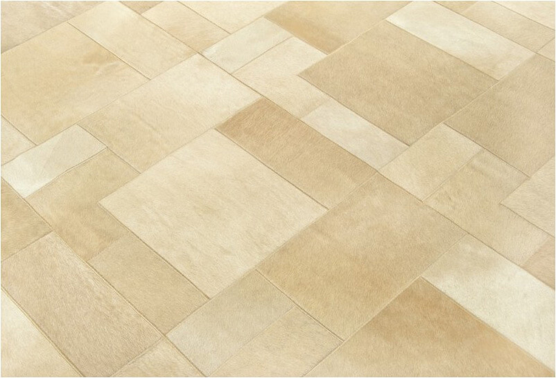 Puzzle koeienhuid tapijt | Maat: 180 × 220 cm