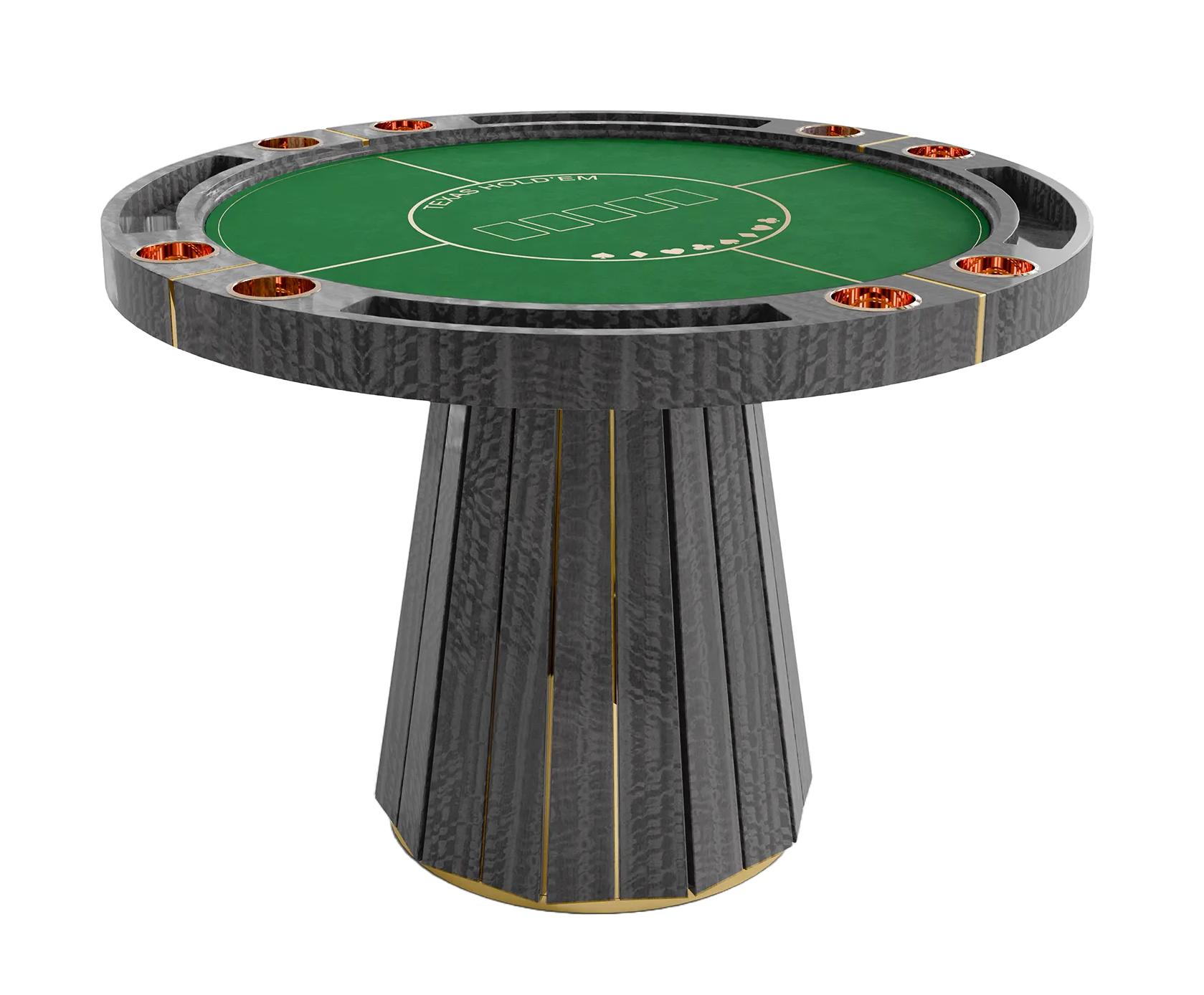 Table de poker Regal grise