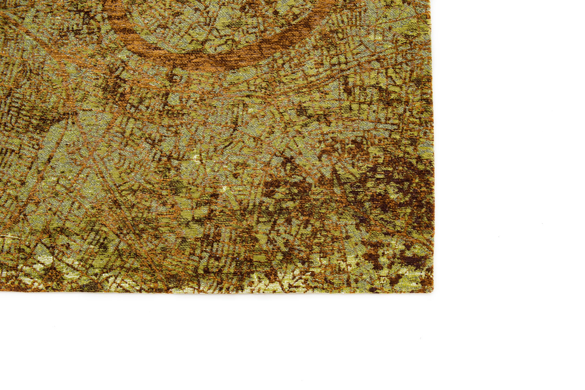 Green On Fire tapijt | Maat: 240 × 340 cm