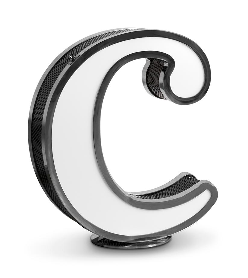 Classic letter C