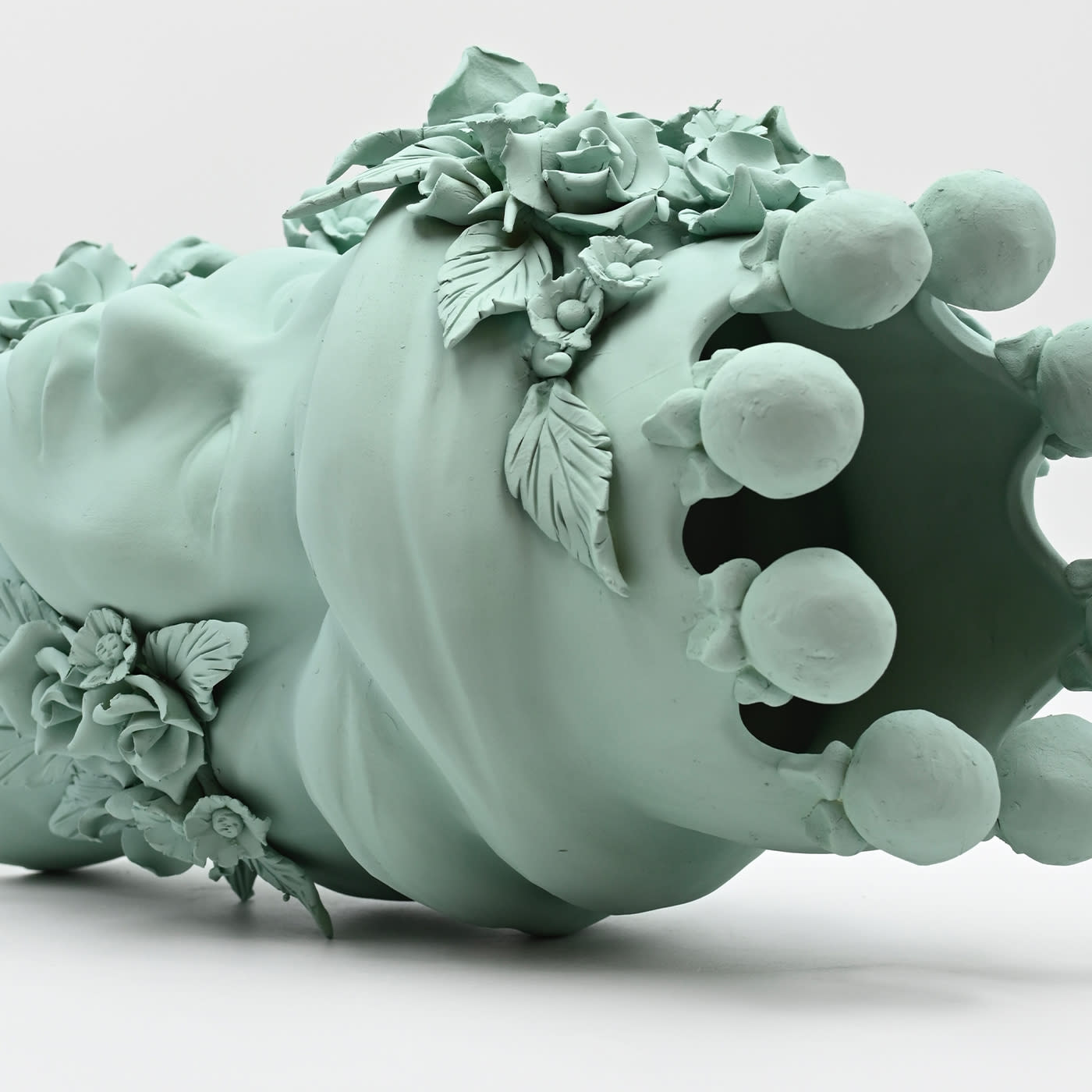 Moorkop handgemaakte sculptuur