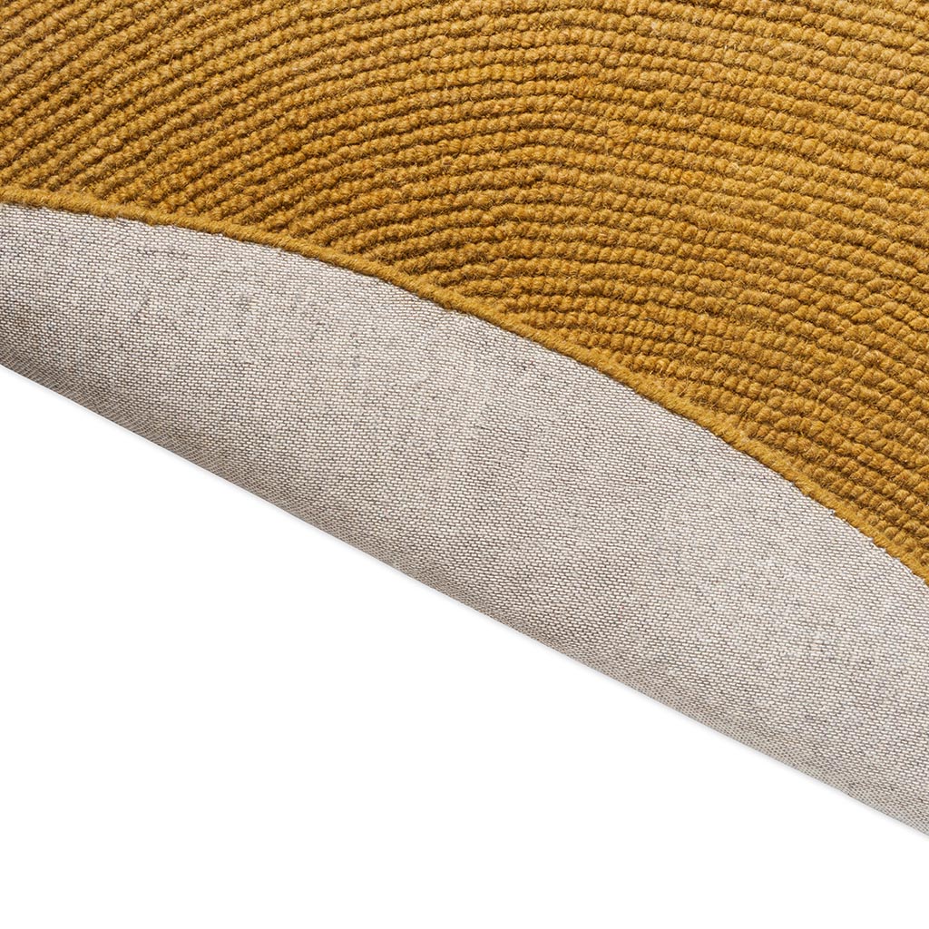 Chemin Decor Echo Ochre design | Taille: Ø 150 cm
