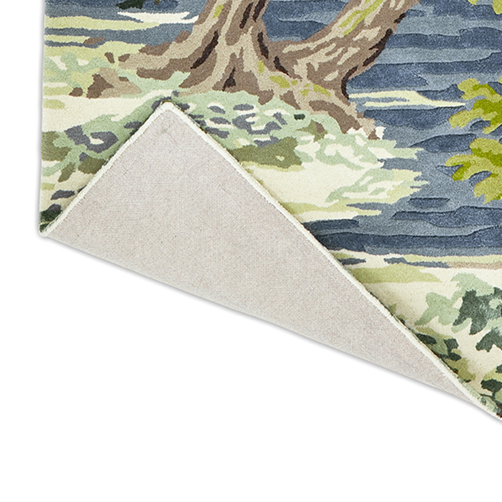 Ancient Canopy bosgroen tapijt | Maat: 170 × 240 cm