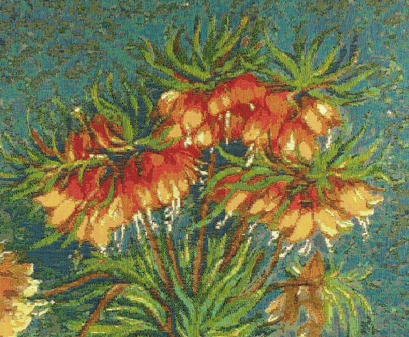 Lelies boeket van Van Gogh wandtapijt