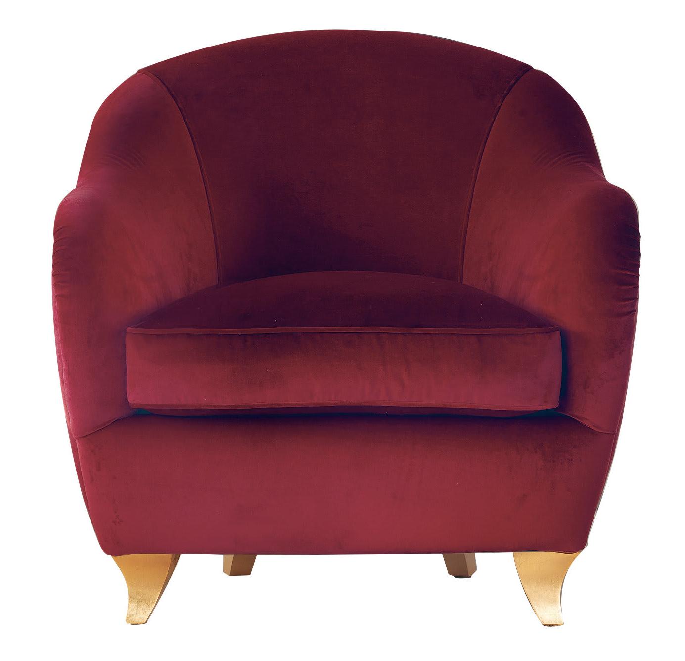 Fauteuil rouge Amelie