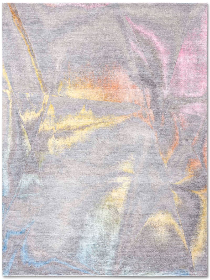 Tapis noué à la main Pastel Sun