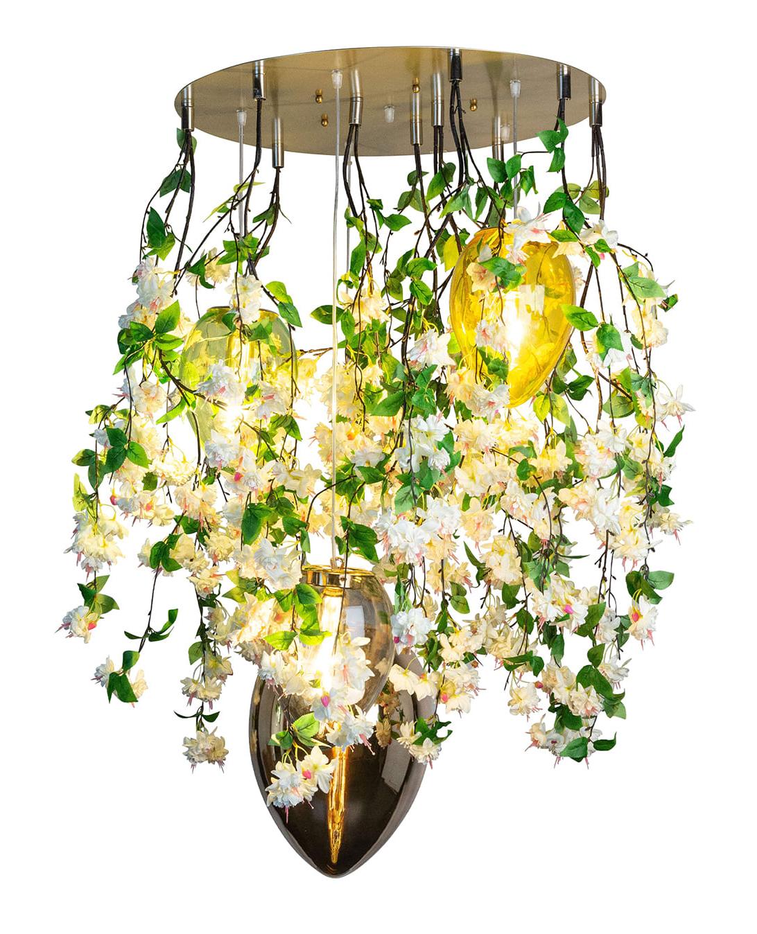 Crystal Egg Cascade kroonluchter