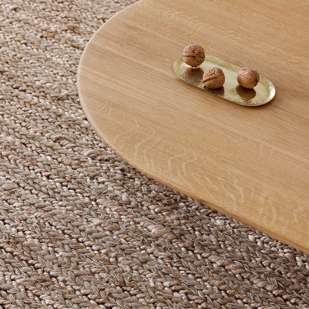 Craft Plait naturel vloerkleed | Maat: 200 × 280 cm