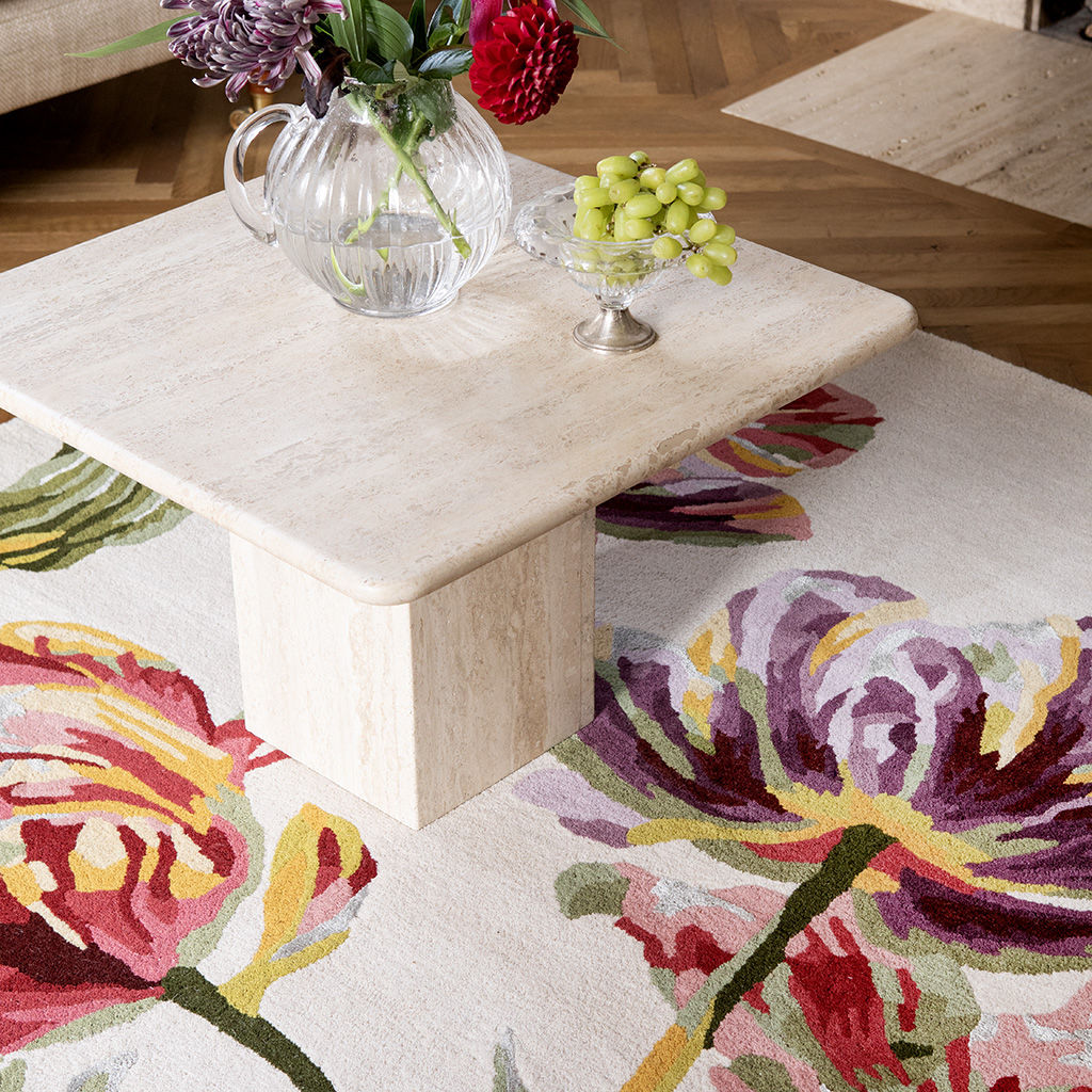Gosford cranberry vloerkleed | Maat: 200 × 280 cm