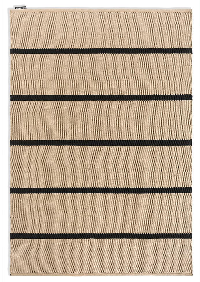 Deck houtskoolzwart outdoor tapijt | Maat: 140 × 200 cm