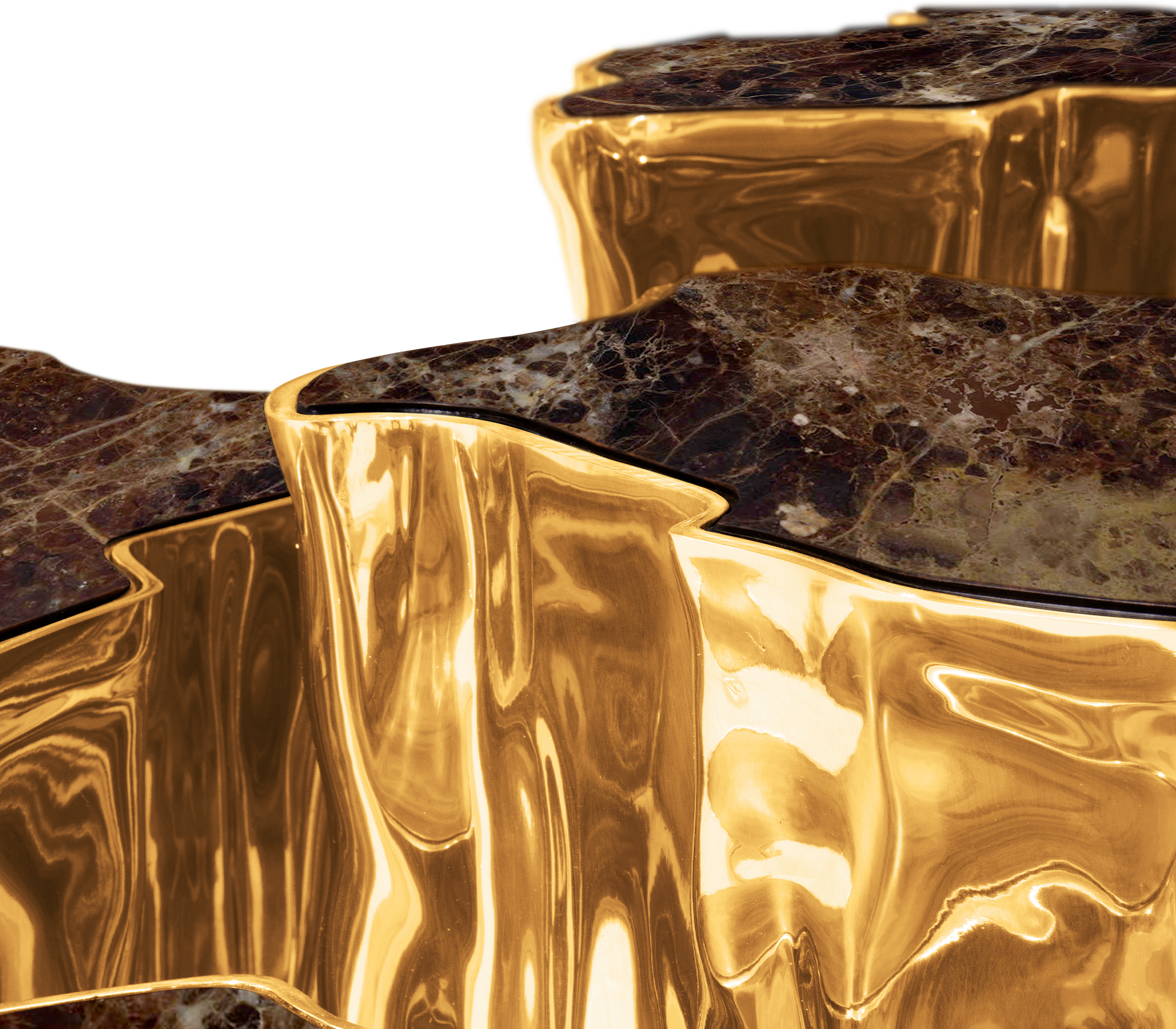 Table basse Paradise Series tons terre