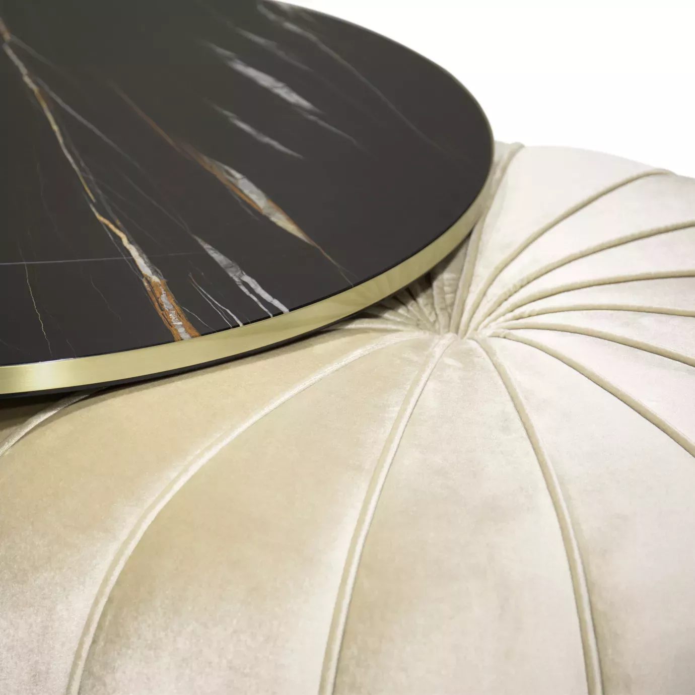 Enlace Sahara Noir marmeren salontafel