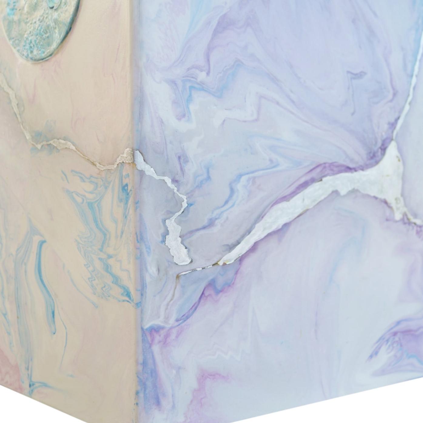 Table d'appoint Blue and Pink