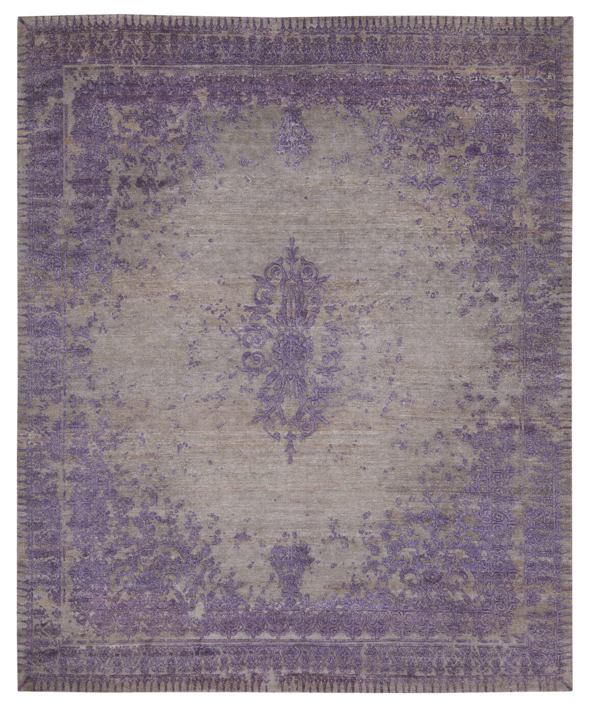 Ferrara Special Rocked paars tapijt | Maat: 450 × 550 cm