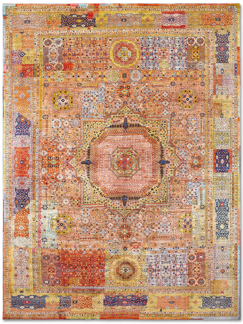 Tapis noué à la main Cosmic
