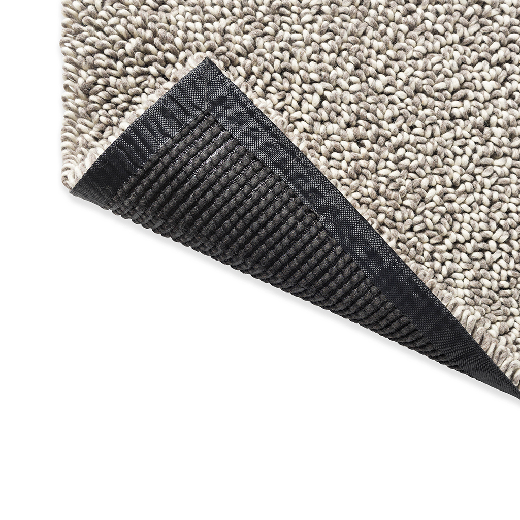 Tapis Origin Loop pierre nordique en feutre bouclé | Taille: 200 × 300 cm