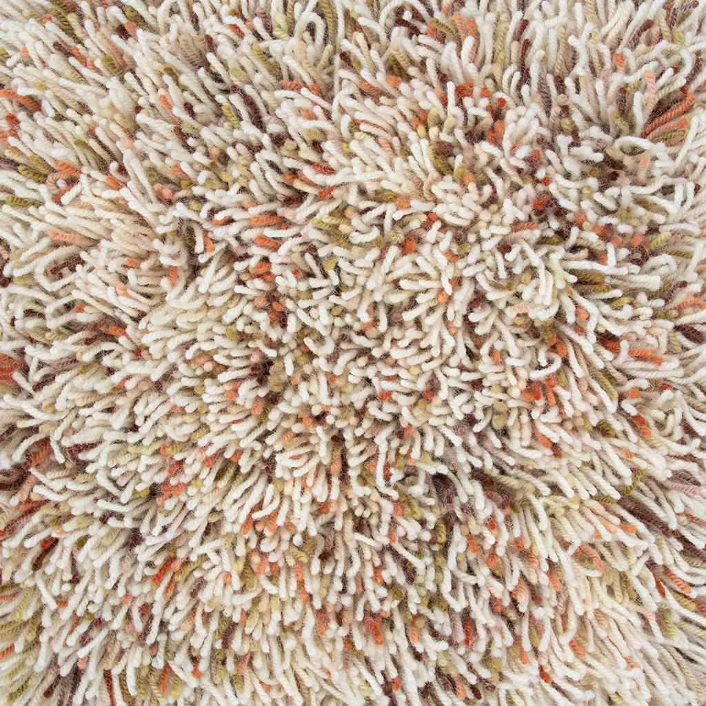 Tapis Jazz Plush citrouille artisanal