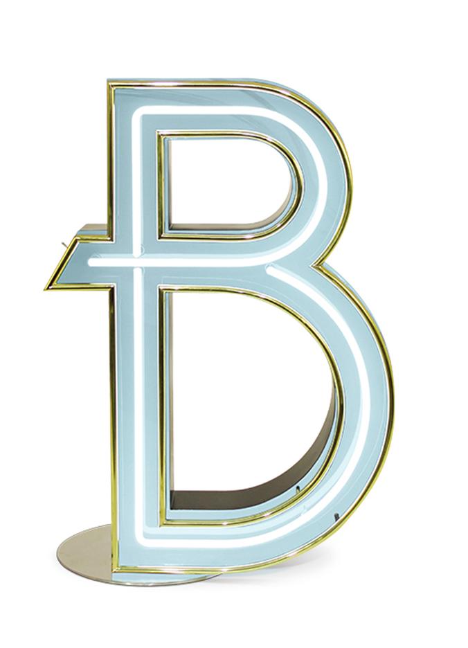 Bold letter B