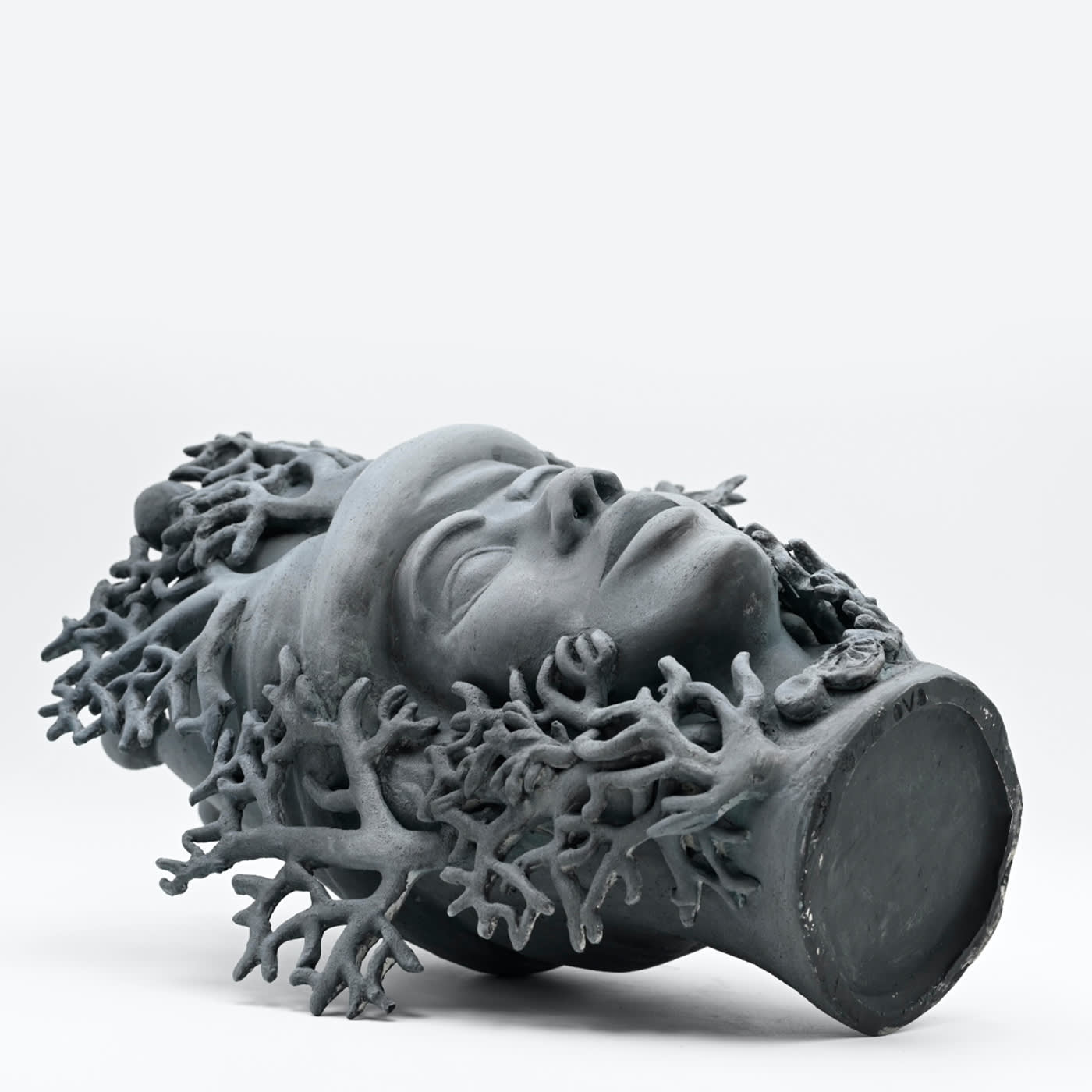Moorkop koralen sculptuur