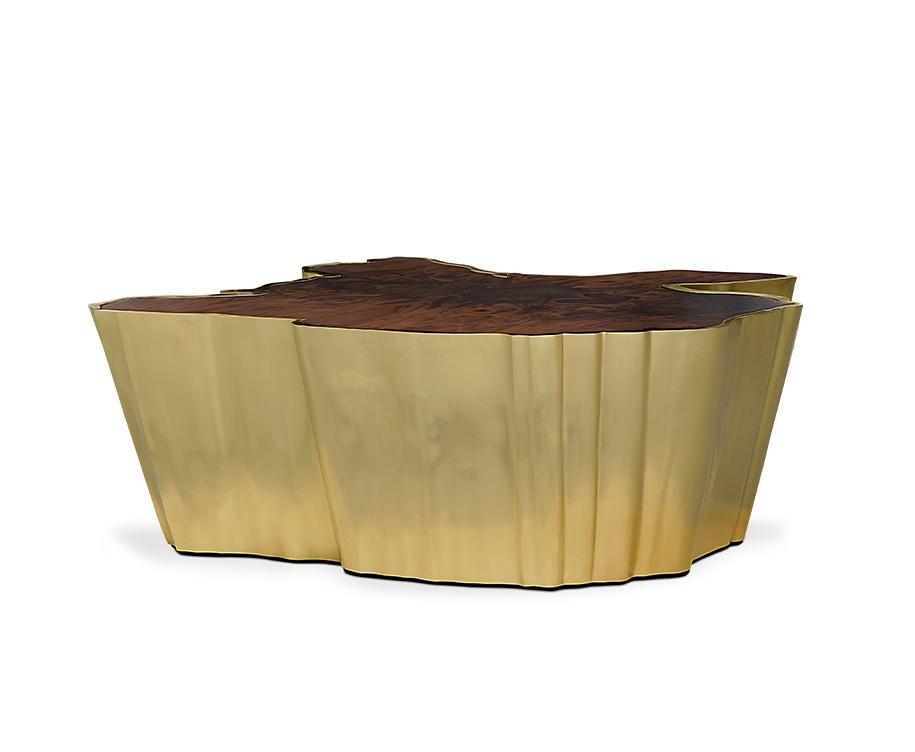 Table centrale bord naturel