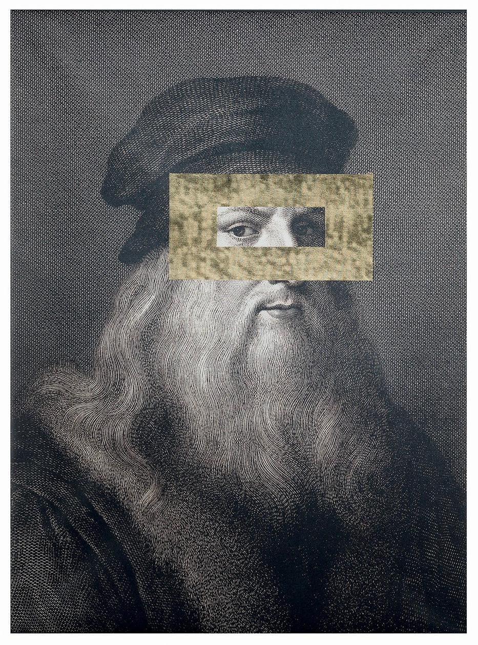 Panneau mural Leonardo Eye