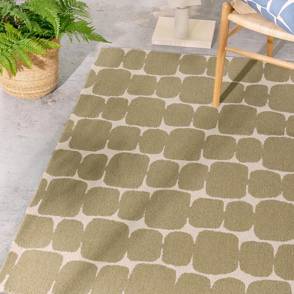 Tapis Little Lohko galet | Taille: 160 × 230 cm