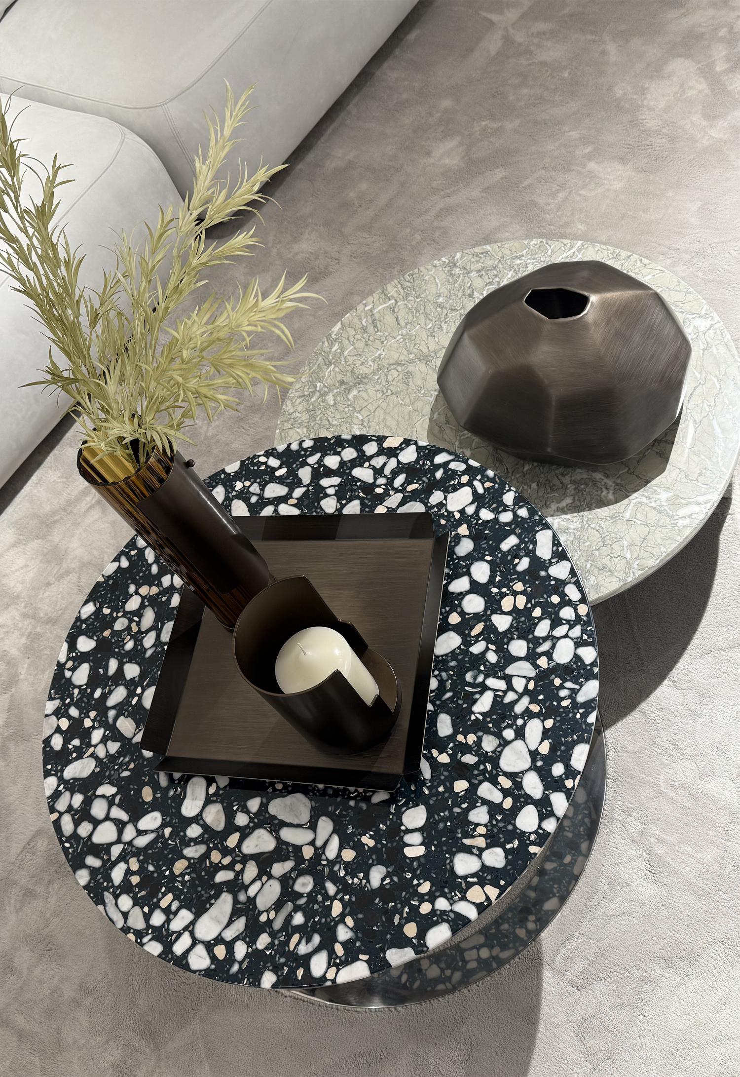 Cami lage ronde salontafel